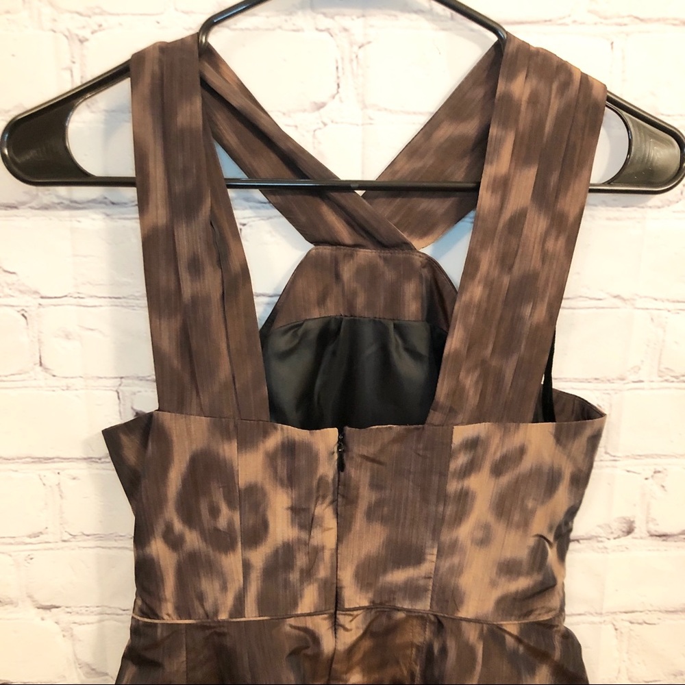 Banana Republic leopard print cocktail dress - Picture 6 of 7